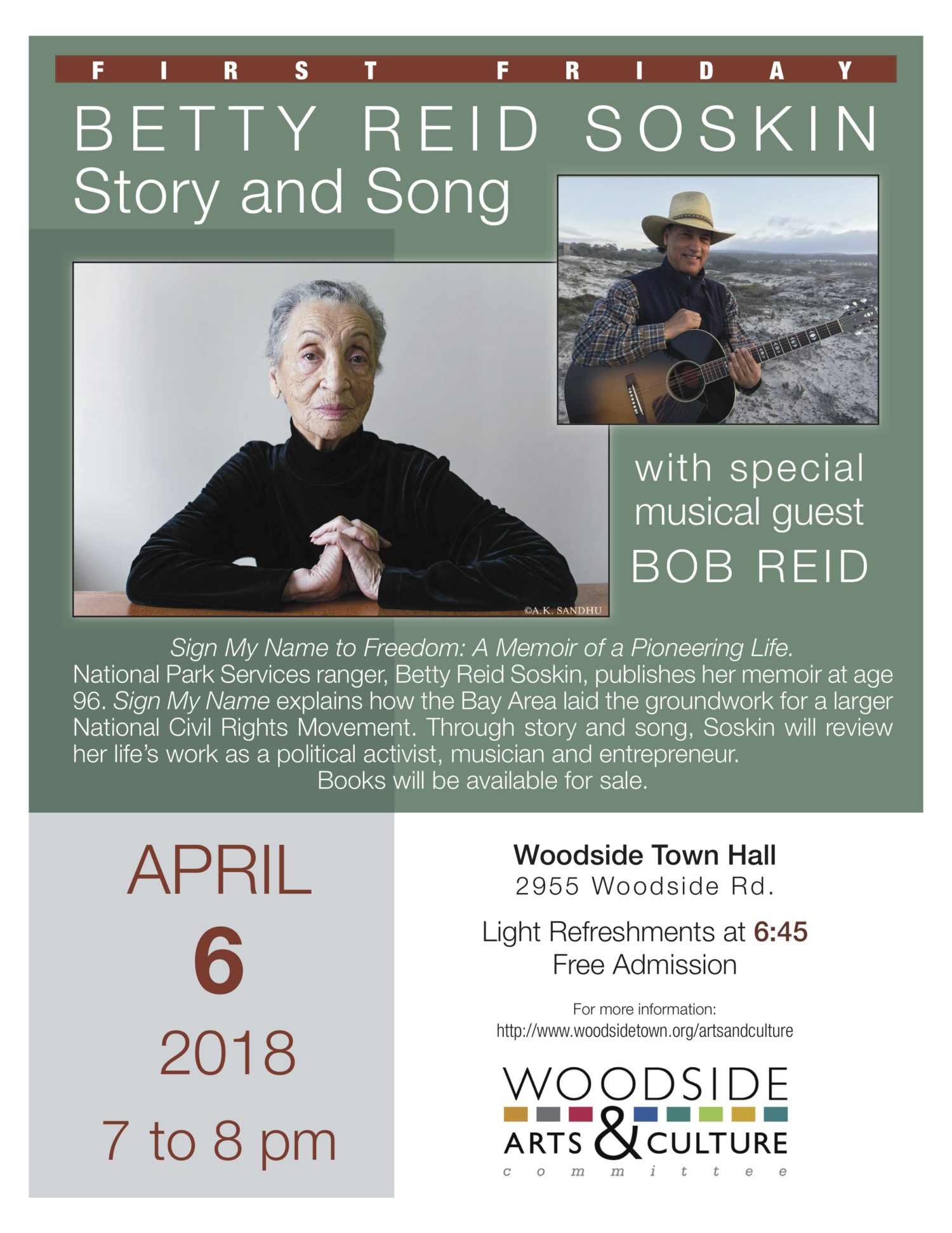 Betty Reid Soskin Flyer