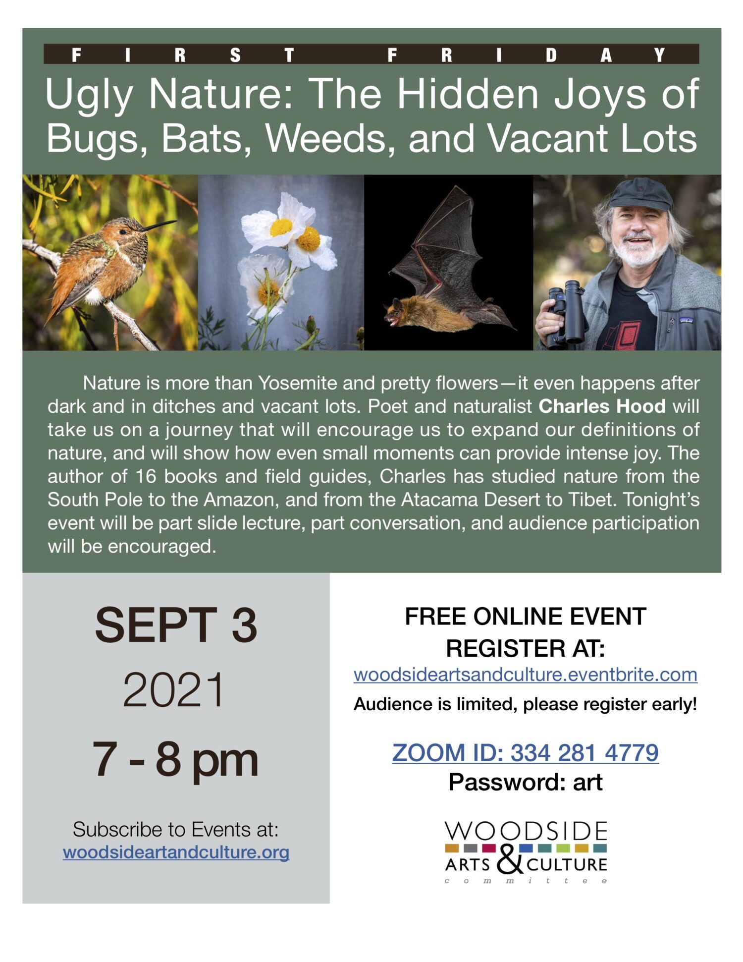 Ugly Nature: The Hidden Joys of Bugs, Bats, Weeds, and Vacant Lots