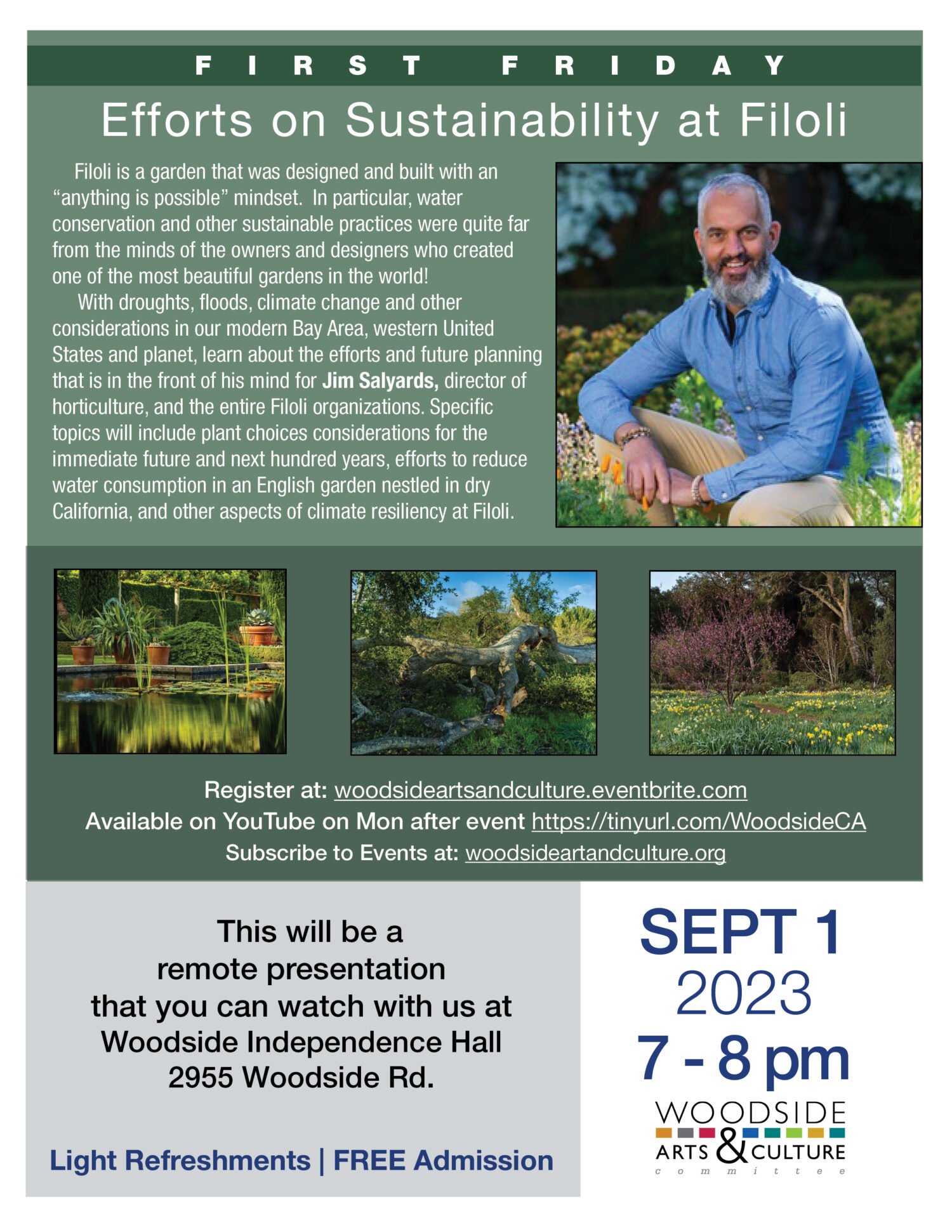 Efforts on Sustainability at Filoli