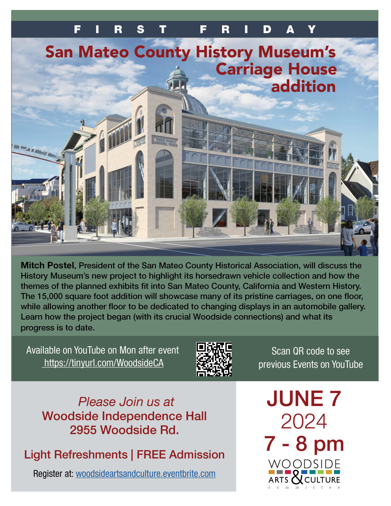 San Mateo County History Museum’s Carriage House Addition