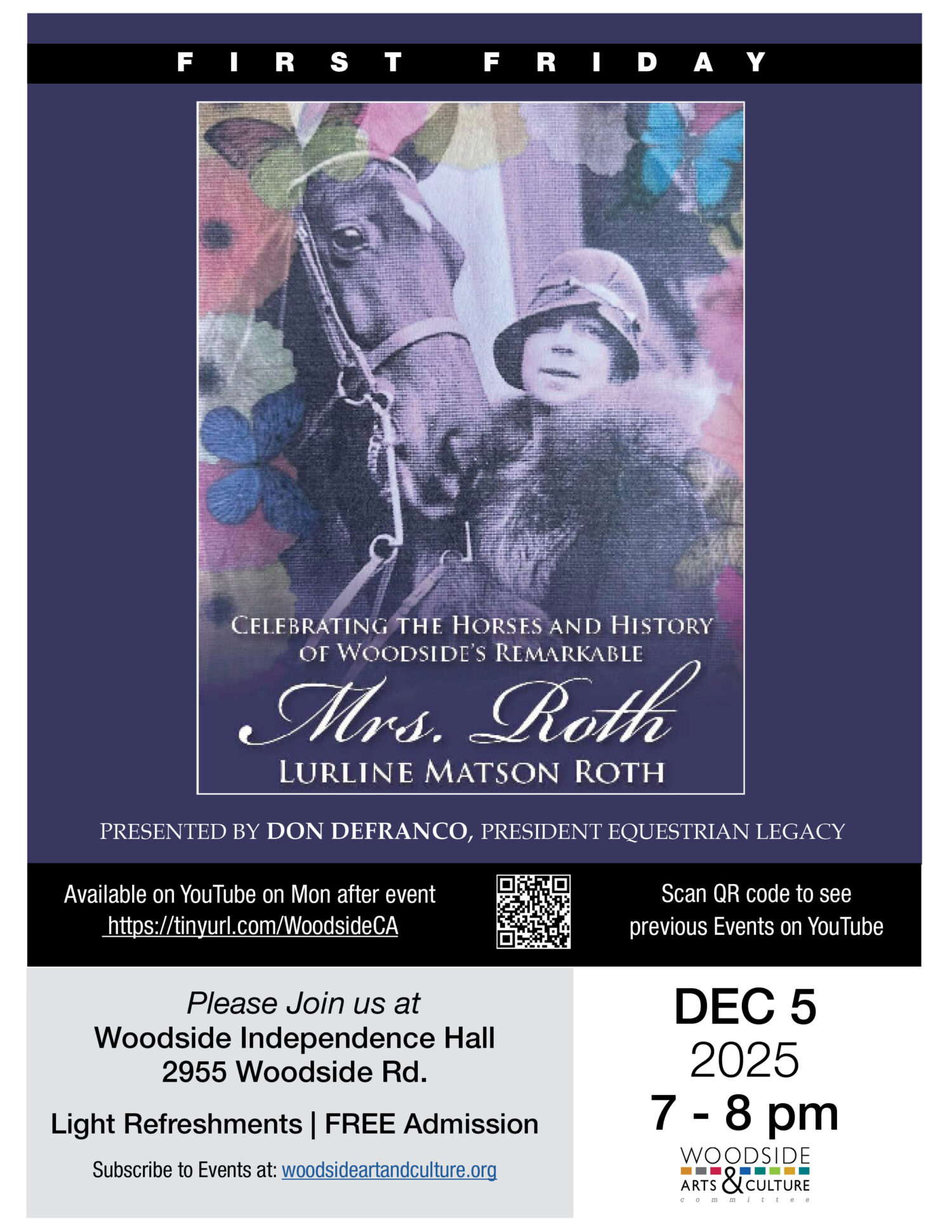Celebrating the Horses and History of Woodside's Mrs. Roth