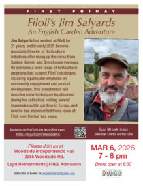 Filoli’s Jim Salyards An English Garden Adventure