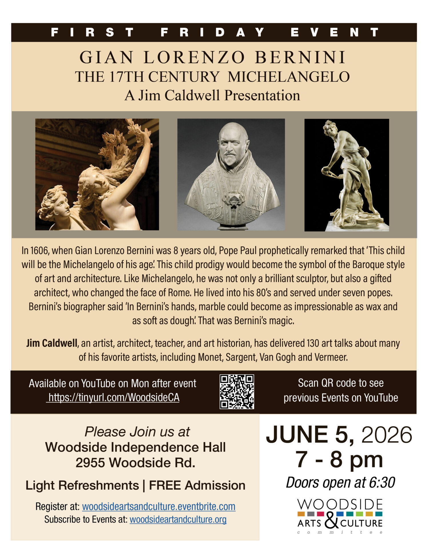 GIAN LORENZO BERNINI THE 17TH CENTURY MICHELANGELO A Jim Caldwell Presentation