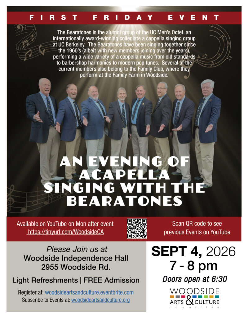 an evening of acapella singing with the bearatones