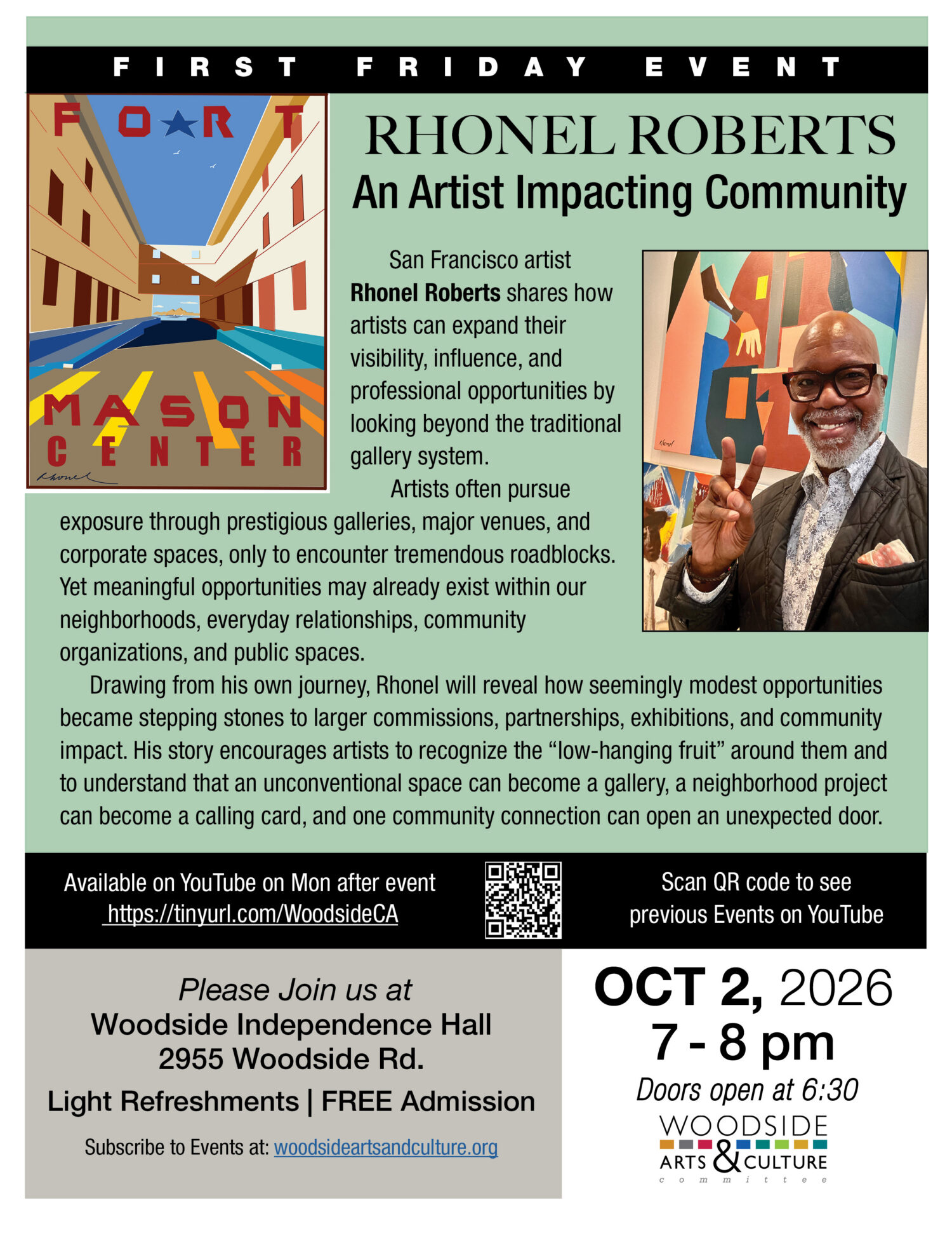 RHONEL ROBERTS An Artist Impacting Community