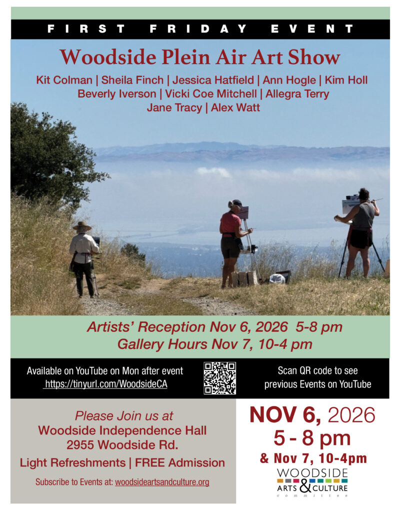 Woodside Plein Air Art Show